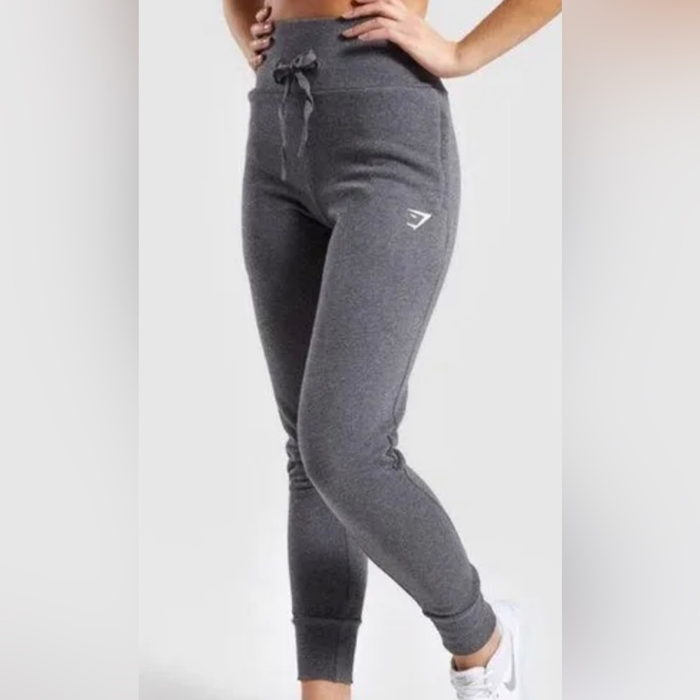 Gymshark Gray High Waisted Sweatpants